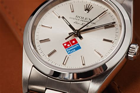 domino's rolex air king watch